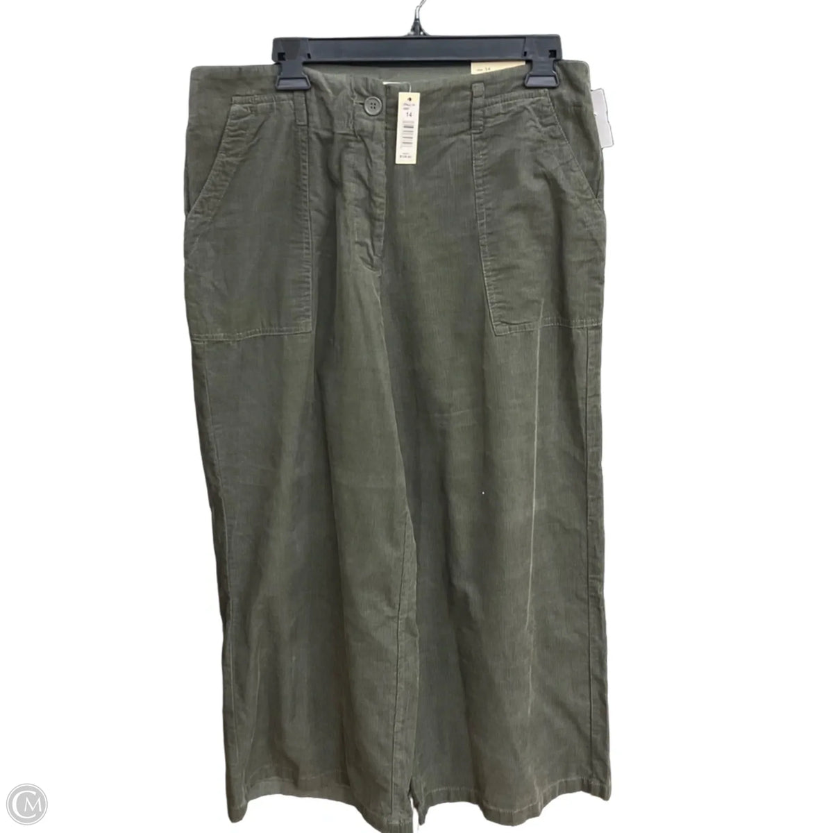 Pants Corduroy By Max Studio In Green, Size: 14