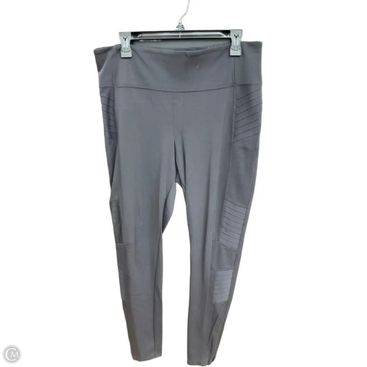 Athletic Leggings By Athleta In Black, Size: Xl