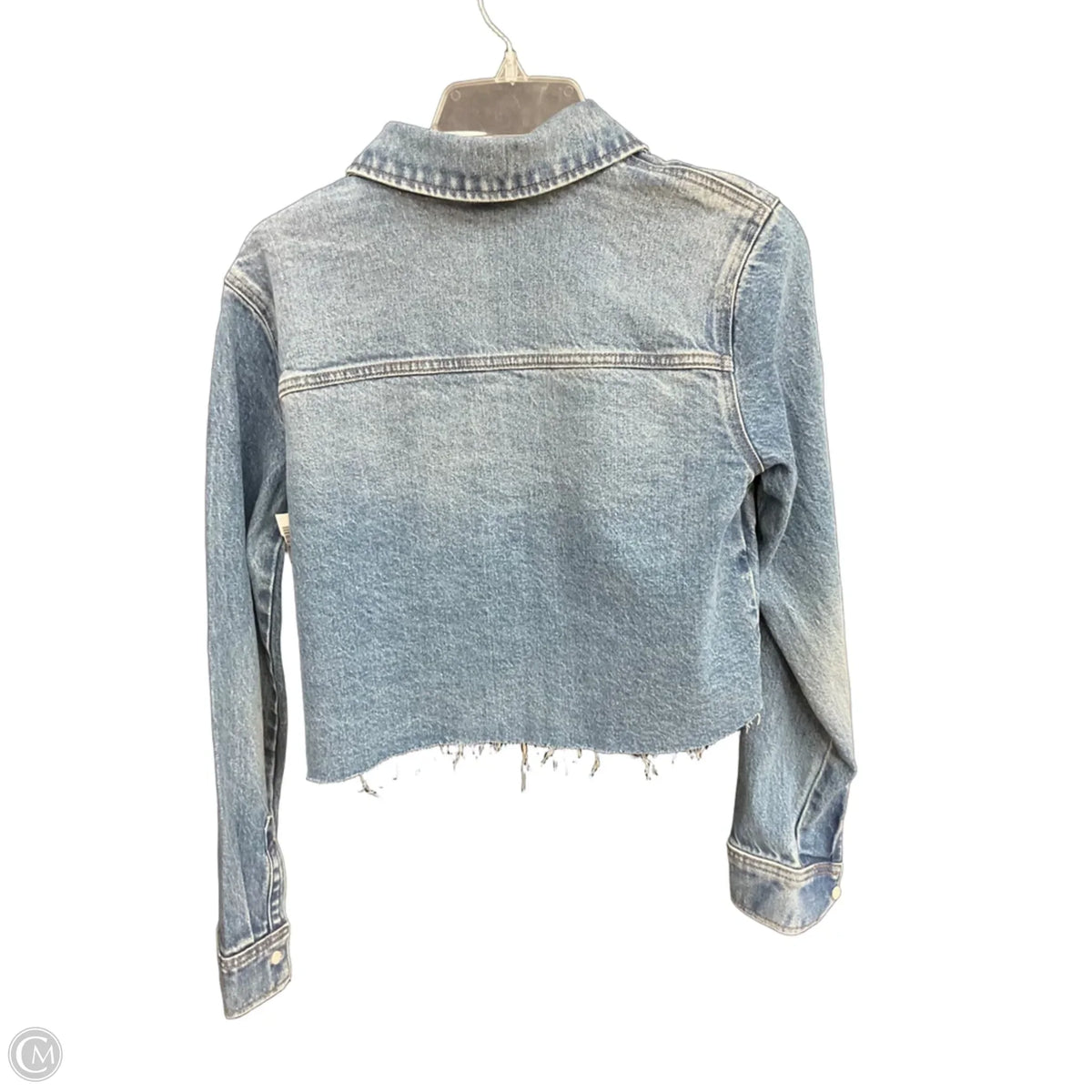 Jacket Denim By Express In Blue Denim, Size: S