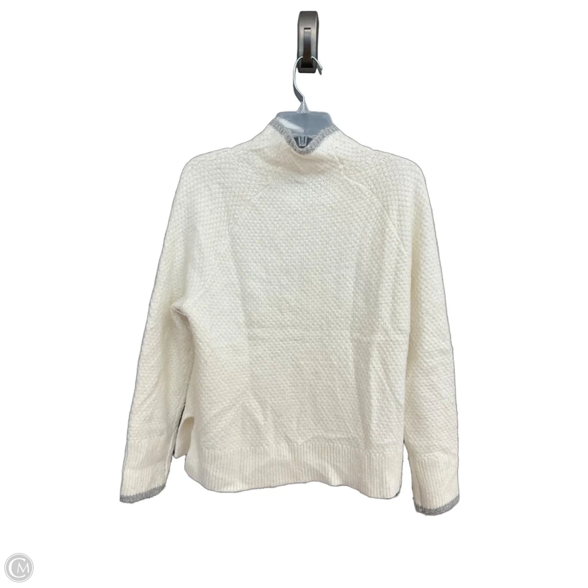 Sweater By Ann Taylor In White, Size: S