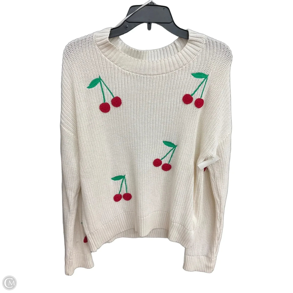 Sweater By Cynthia Rowley In Cream, Size: M