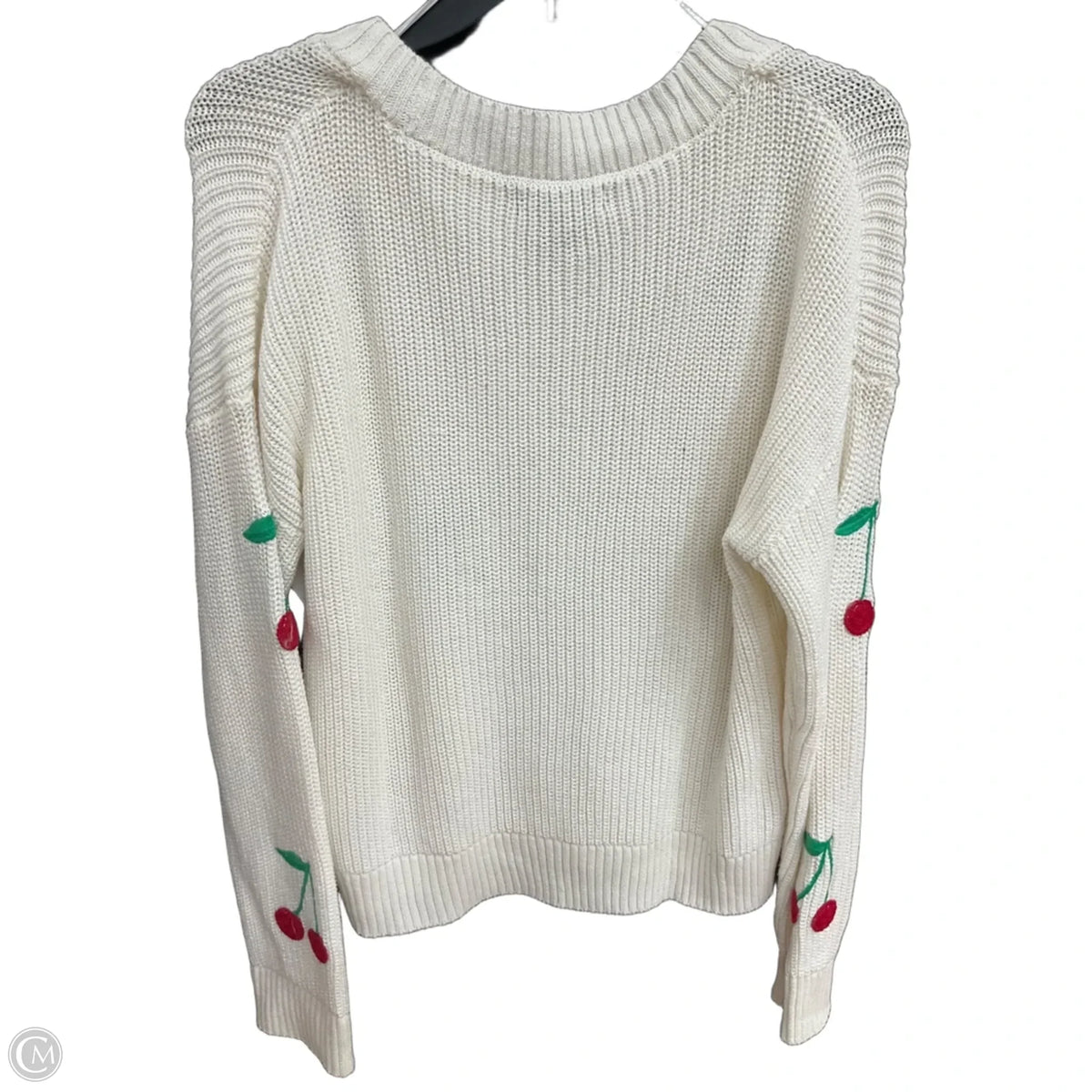 Sweater By Cynthia Rowley In Cream, Size: M