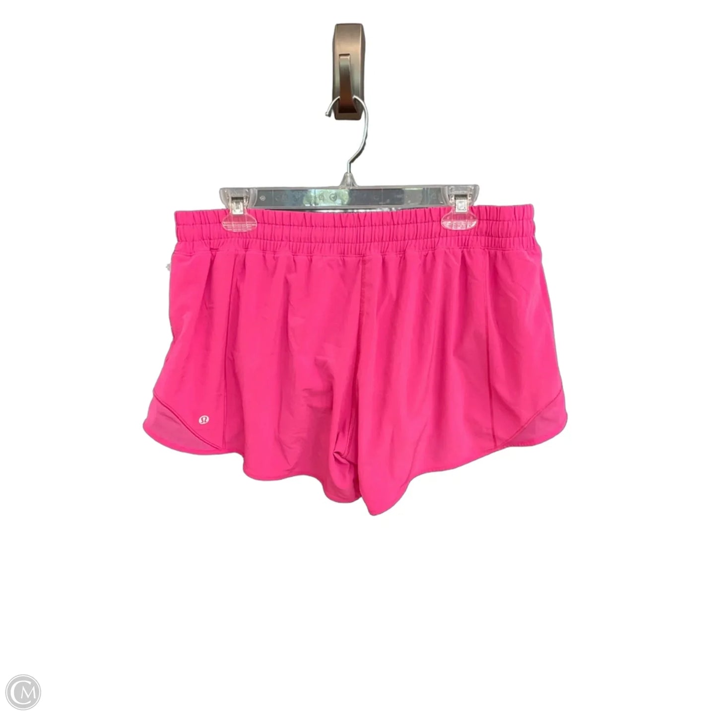 Athletic Shorts By Lululemon In Pink, Size: 14