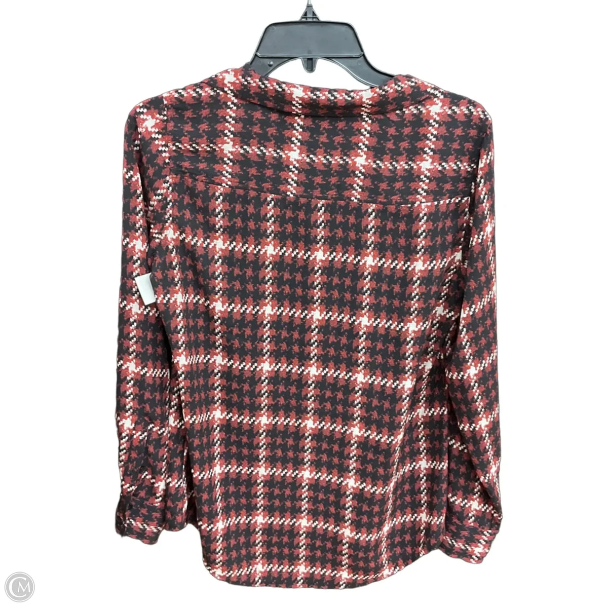 Blouse Long Sleeve By Express In Red, Size: S