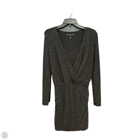 Dress Casual Midi By White House Black Market In Black, Size: Xs
