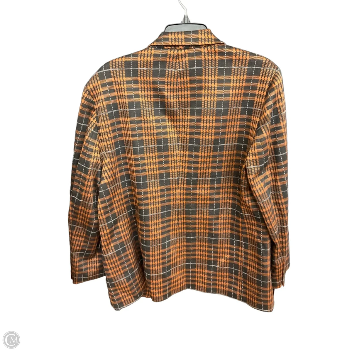 Blazer By Bar Iii In Black & Orange, Size: M