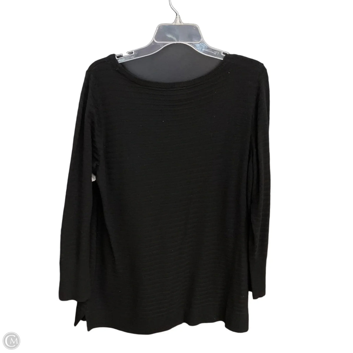 Top Long Sleeve By Chicos In Black, Size: Xl