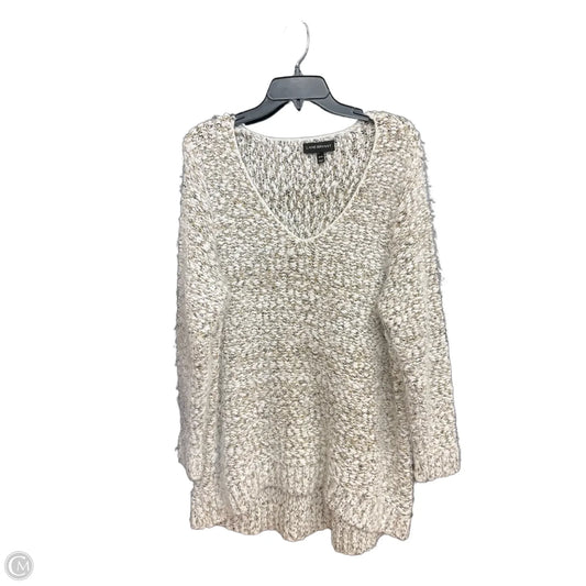 Sweater By Lane Bryant In White, Size: 1x