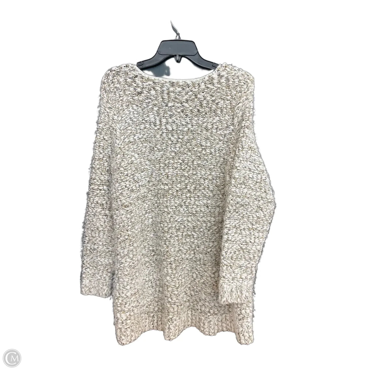 Sweater By Lane Bryant In White, Size: 1x