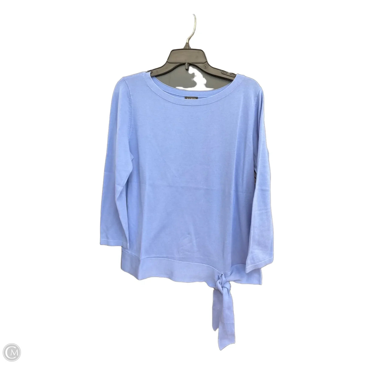 Top Long Sleeve By Talbots In Blue, Size: L