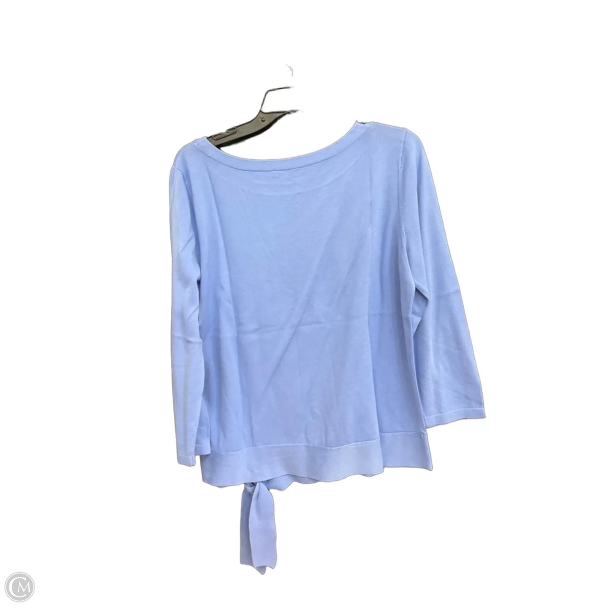 Top Long Sleeve By Talbots In Blue, Size: L