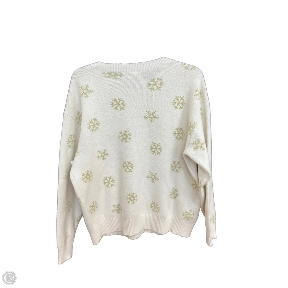 Sweater By Loft In White, Size: Xl