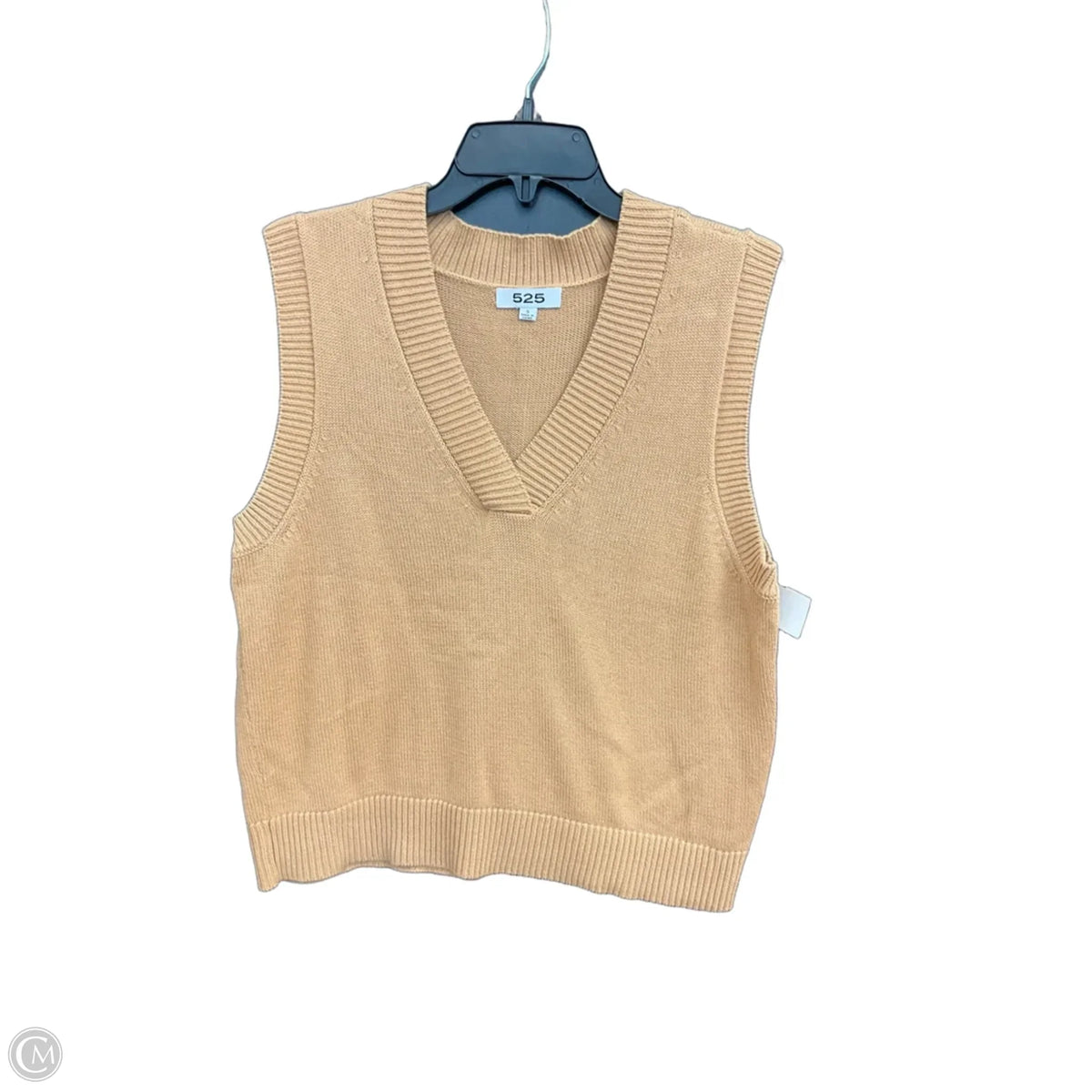 Vest Sweater By 525 In Orange, Size: S