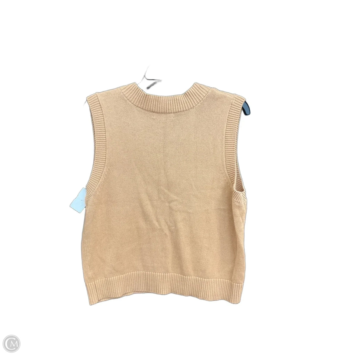 Vest Sweater By 525 In Orange, Size: S
