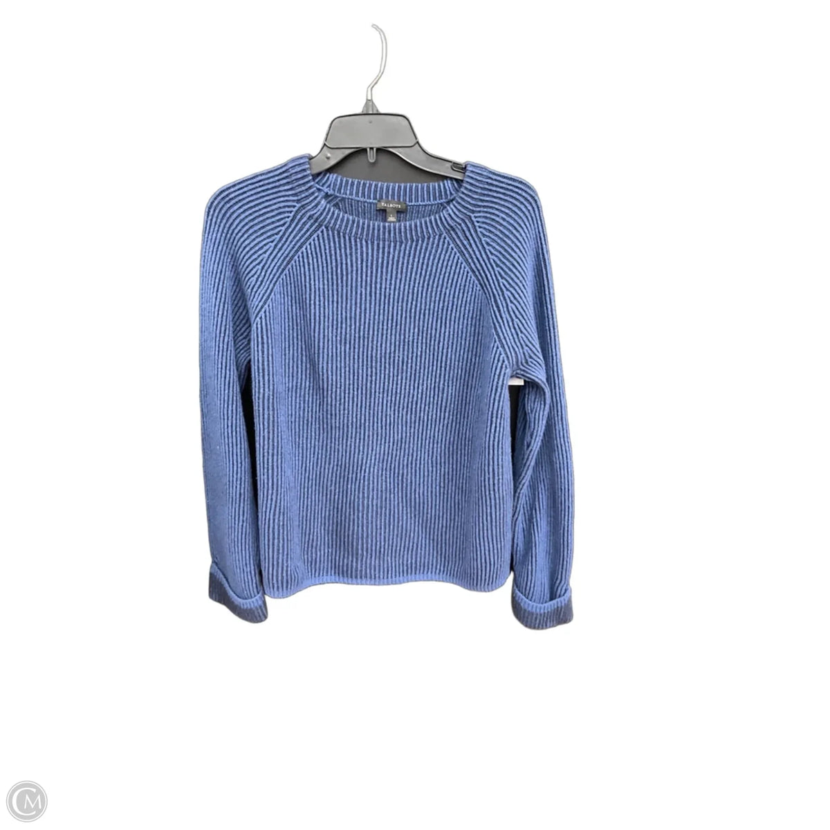 Sweater By Talbots In Blue, Size: L
