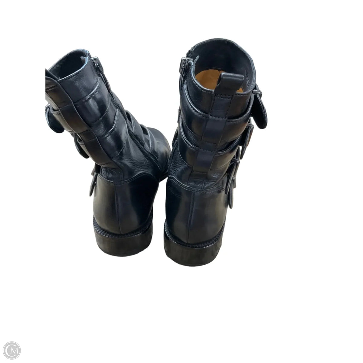 Boots Ankle Heels By Via Spiga In Black, Size: 6