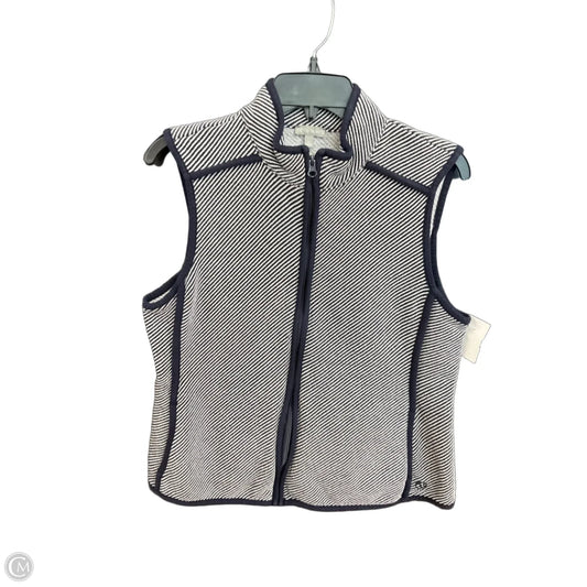 Vest Fleece By Talbots In Blue, Size: Lp