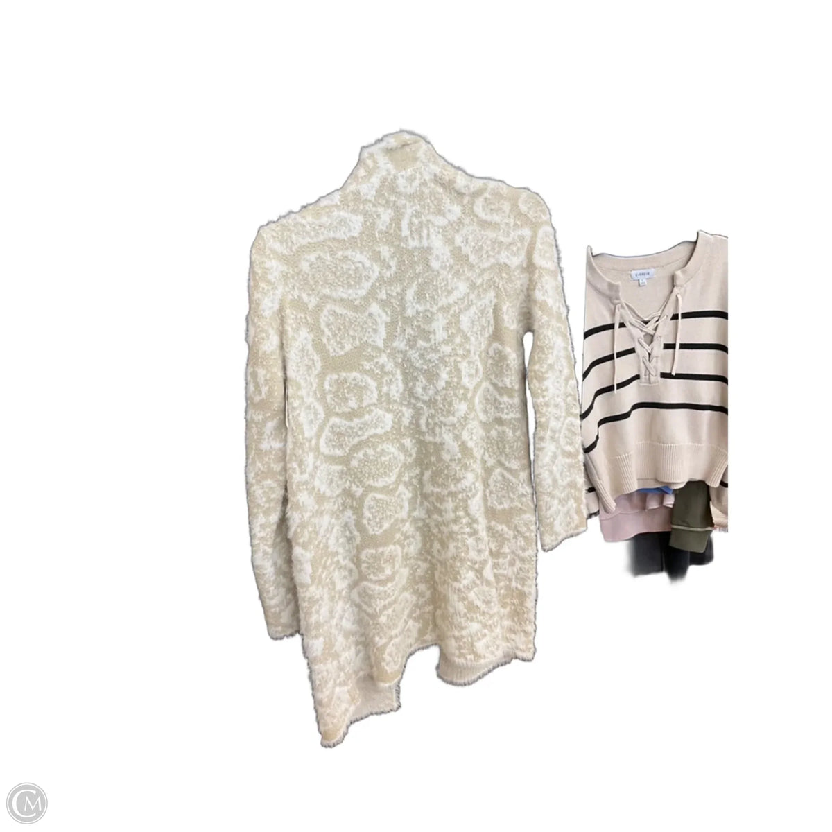 Cardigan By Renuar In Cream, Size: Xs