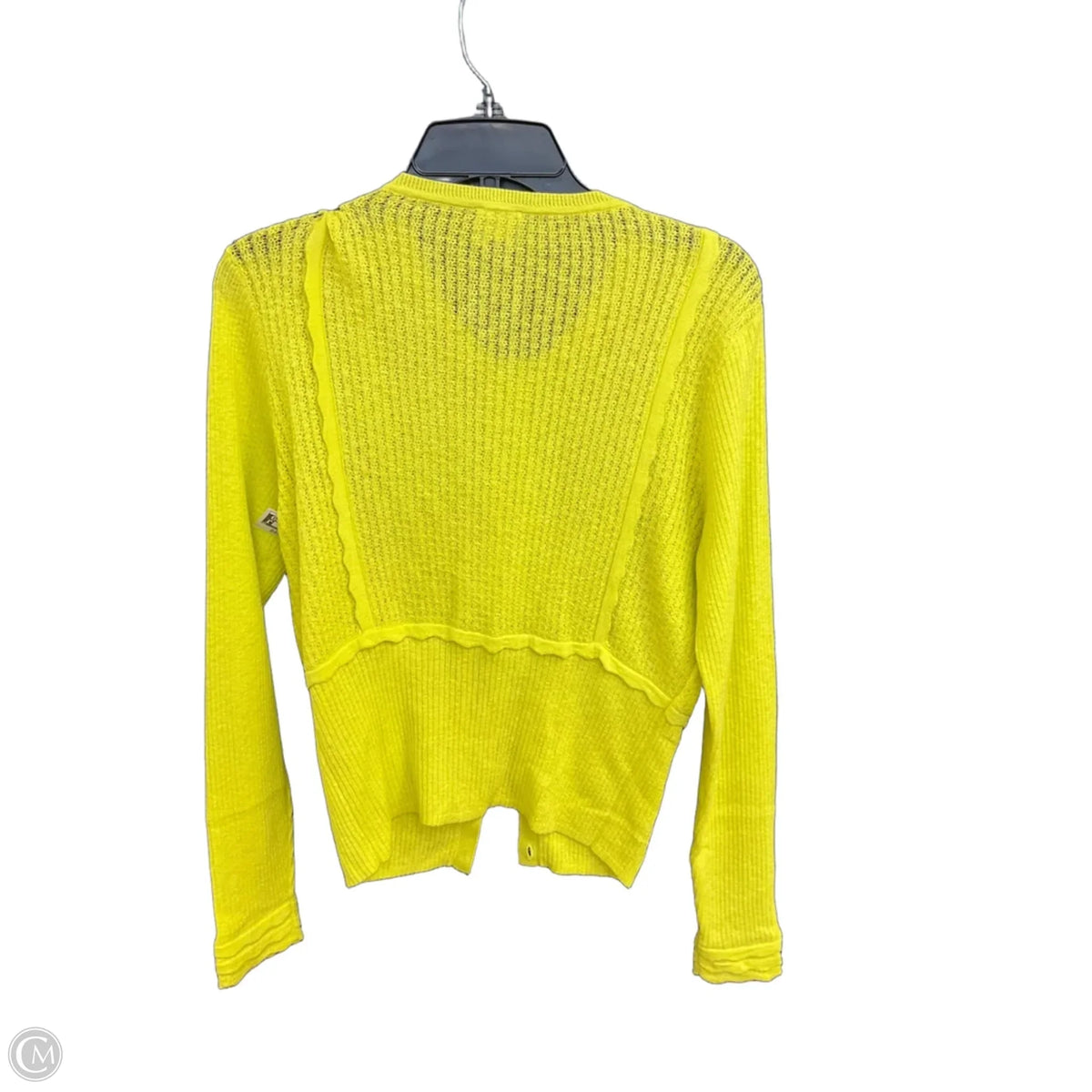 Cardigan By Cabi In Yellow, Size: M