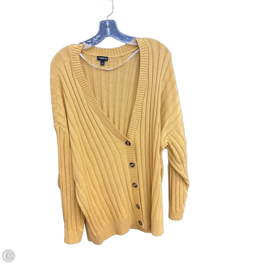 Cardigan By Torrid In Yellow, Size: 3x