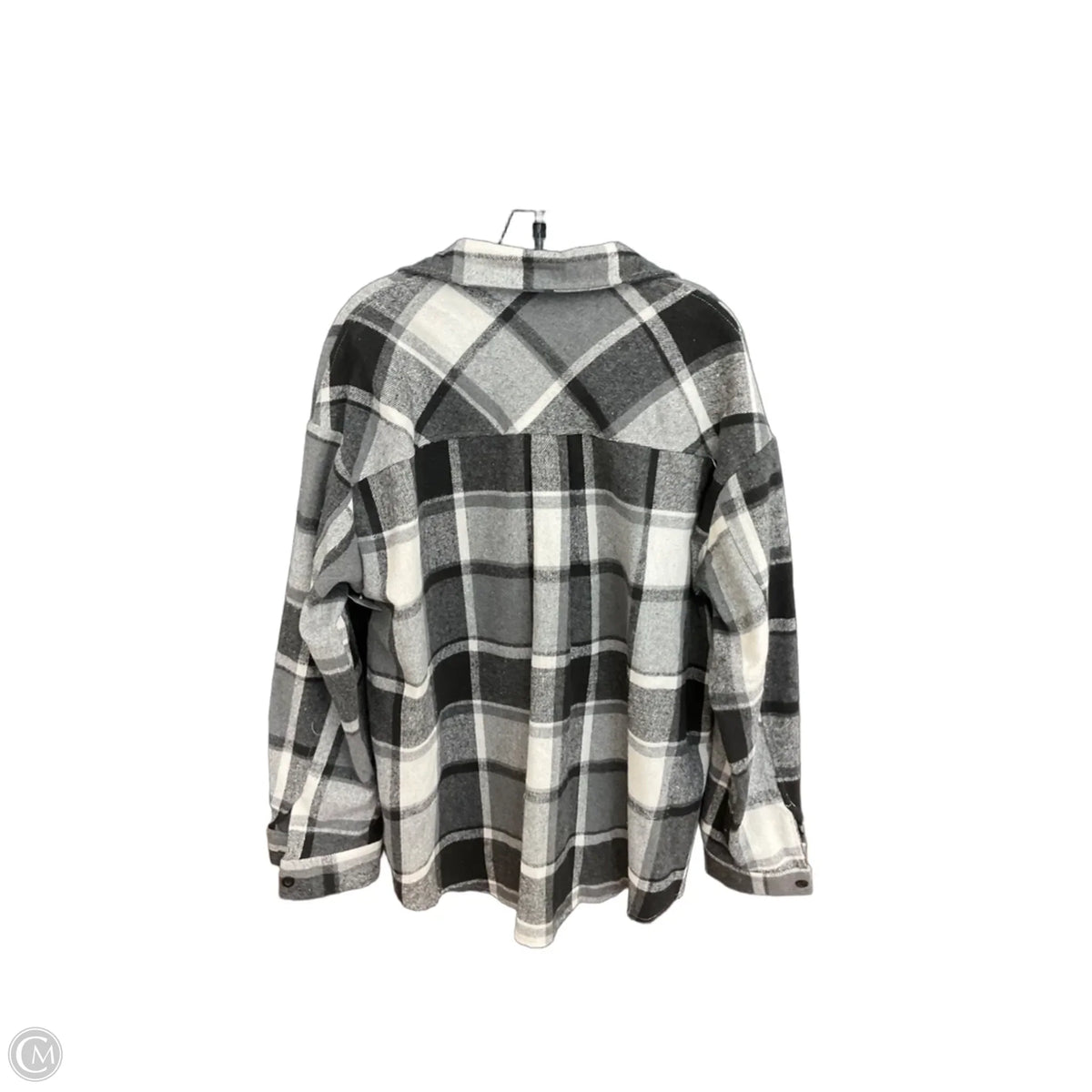 Jacket Shirt By Automet In Plaid Pattern, Size: Xl