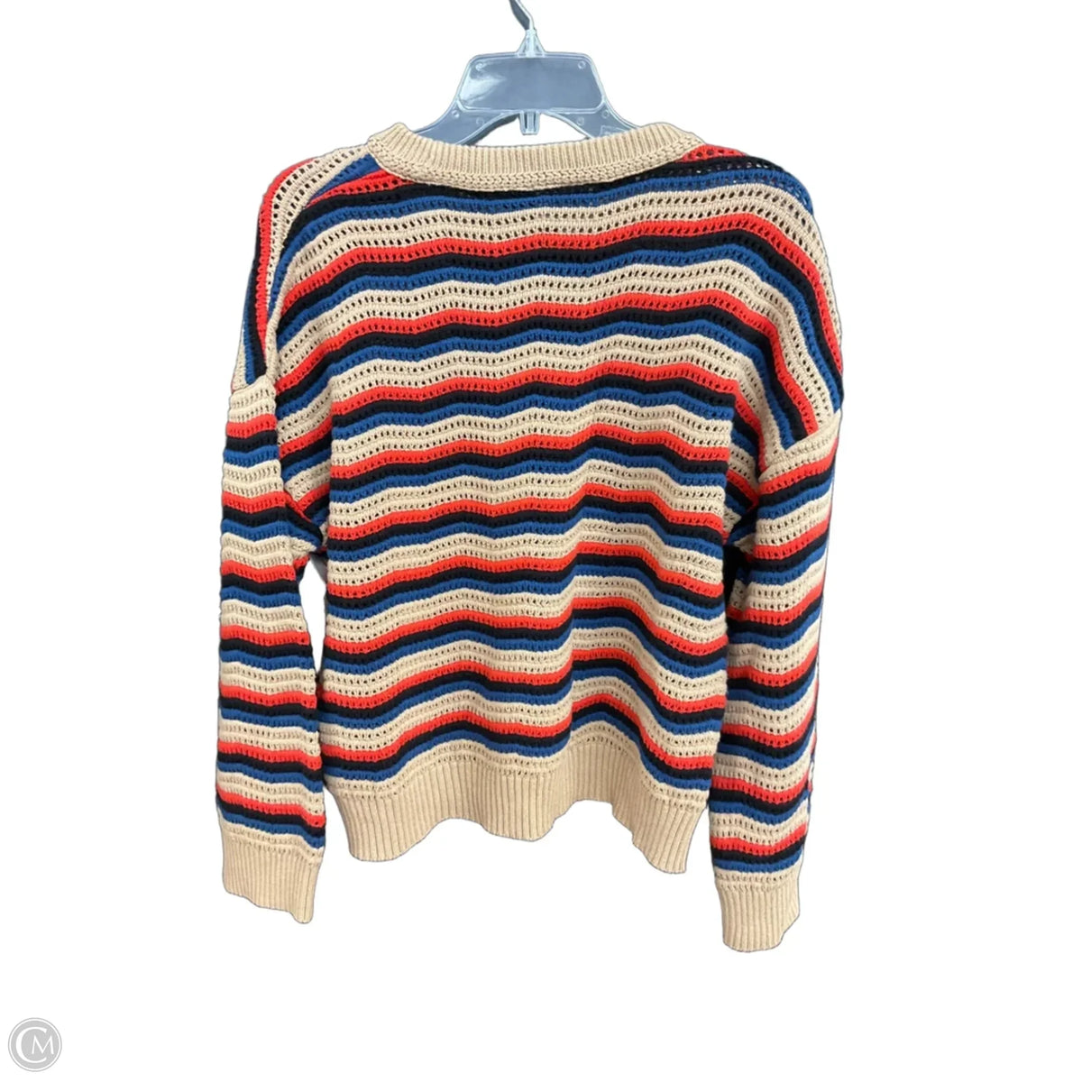Sweater By Loft In Striped Pattern, Size: Xl