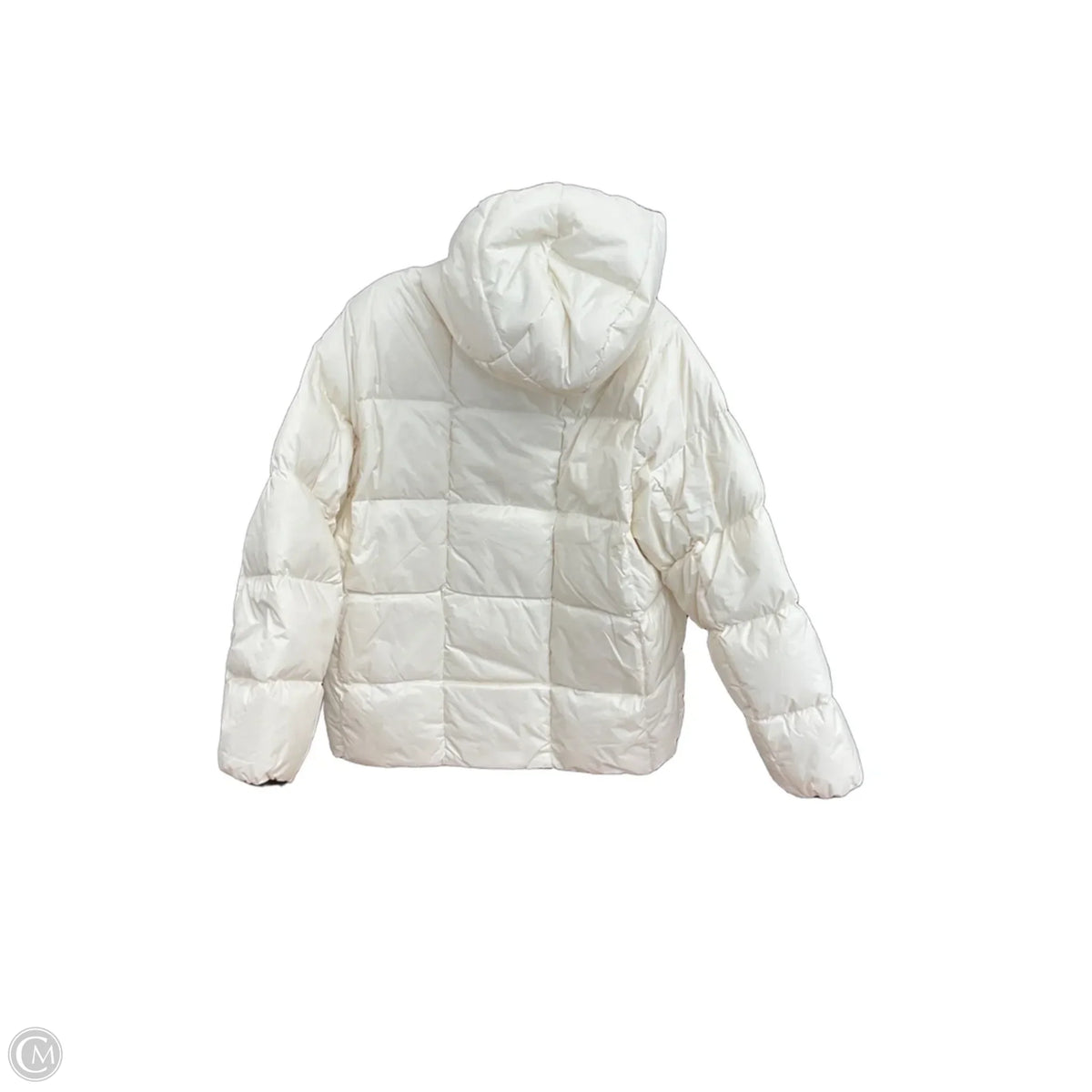 Coat Puffer & Quilted By Cma In White, Size: L