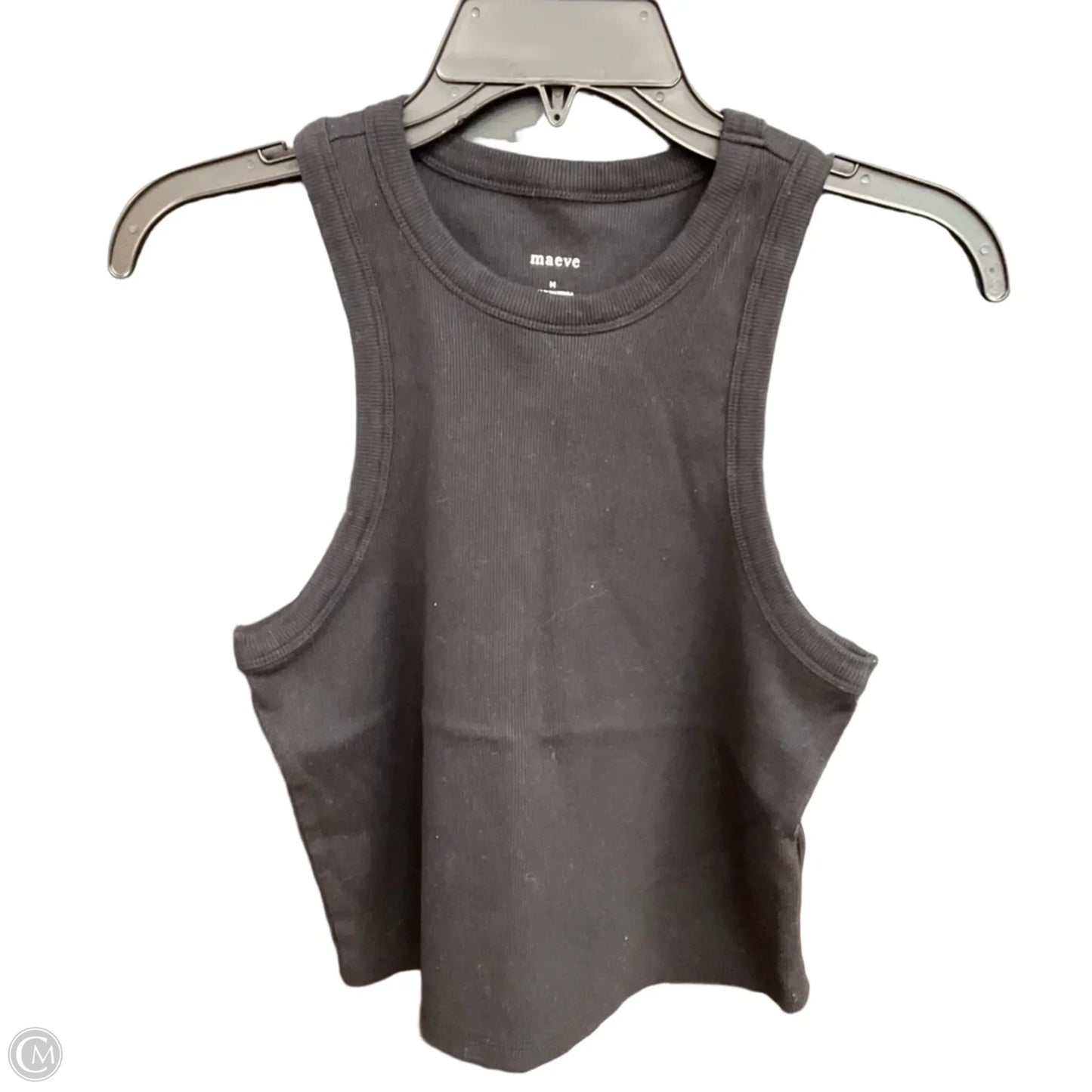 Top Sleeveless By Maeve In Black, Size: M