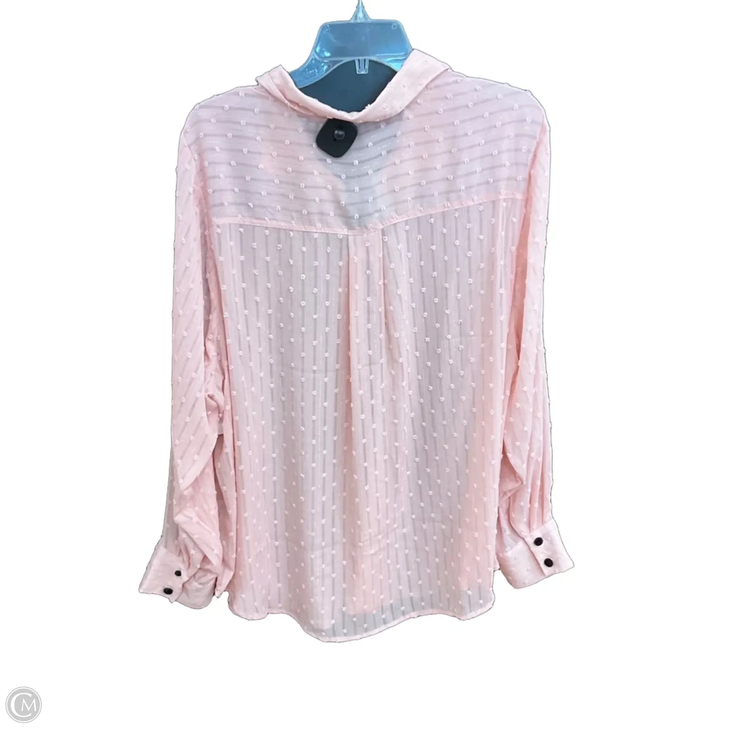 Top Long Sleeve By Torrid In Pink, Size: 3x