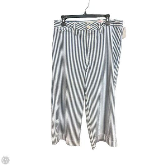 Pants Cargo & Utility By Madewell In Striped Pattern, Size: 12
