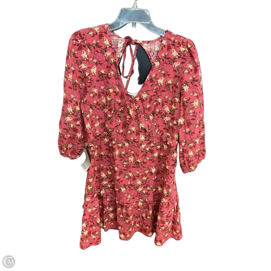 Dress Casual Maxi By Lush In Floral Print, Size: L