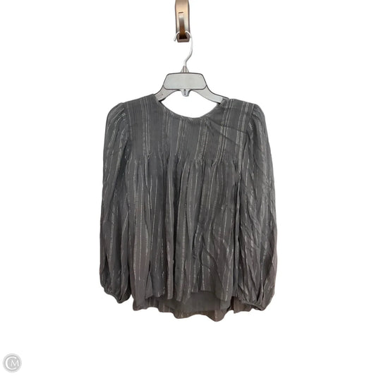 Top Long Sleeve By Cmc In Black, Size: M