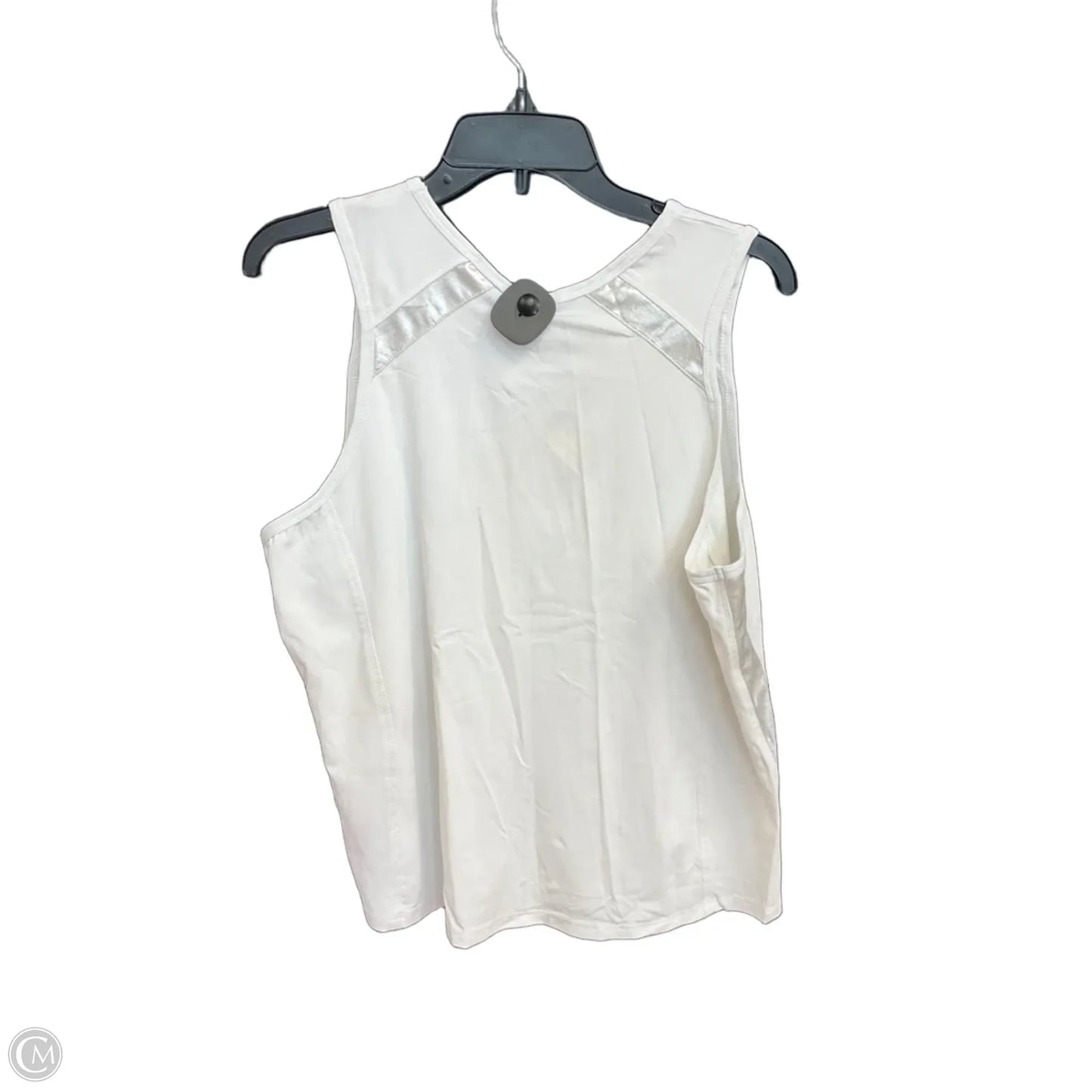 Athletic Tank Top By Tail In White, Size: Xxl