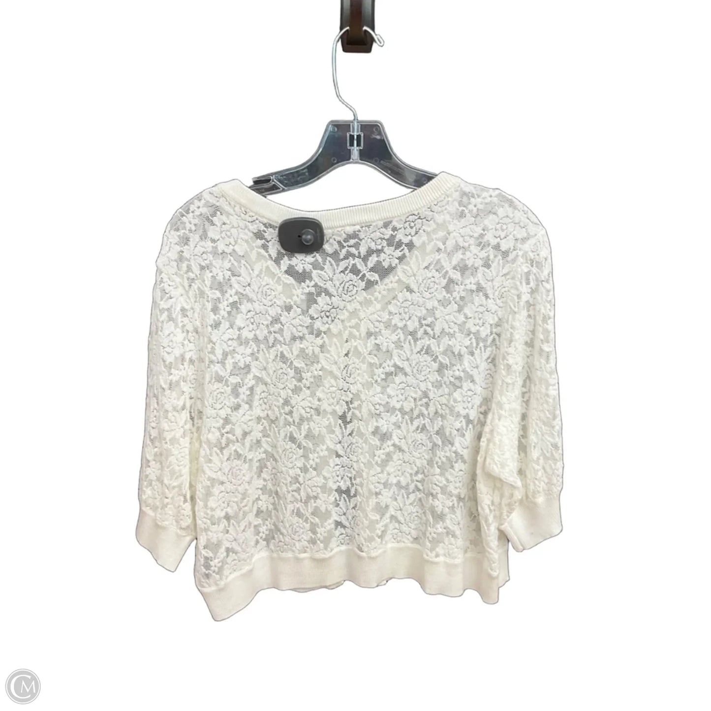 Cardigan By Torrid In White, Size: 2x