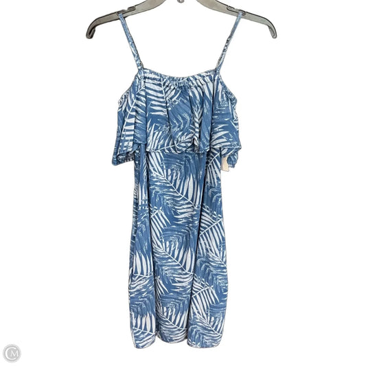 Dress Casual Midi By Max Jeans In Blue, Size: S
