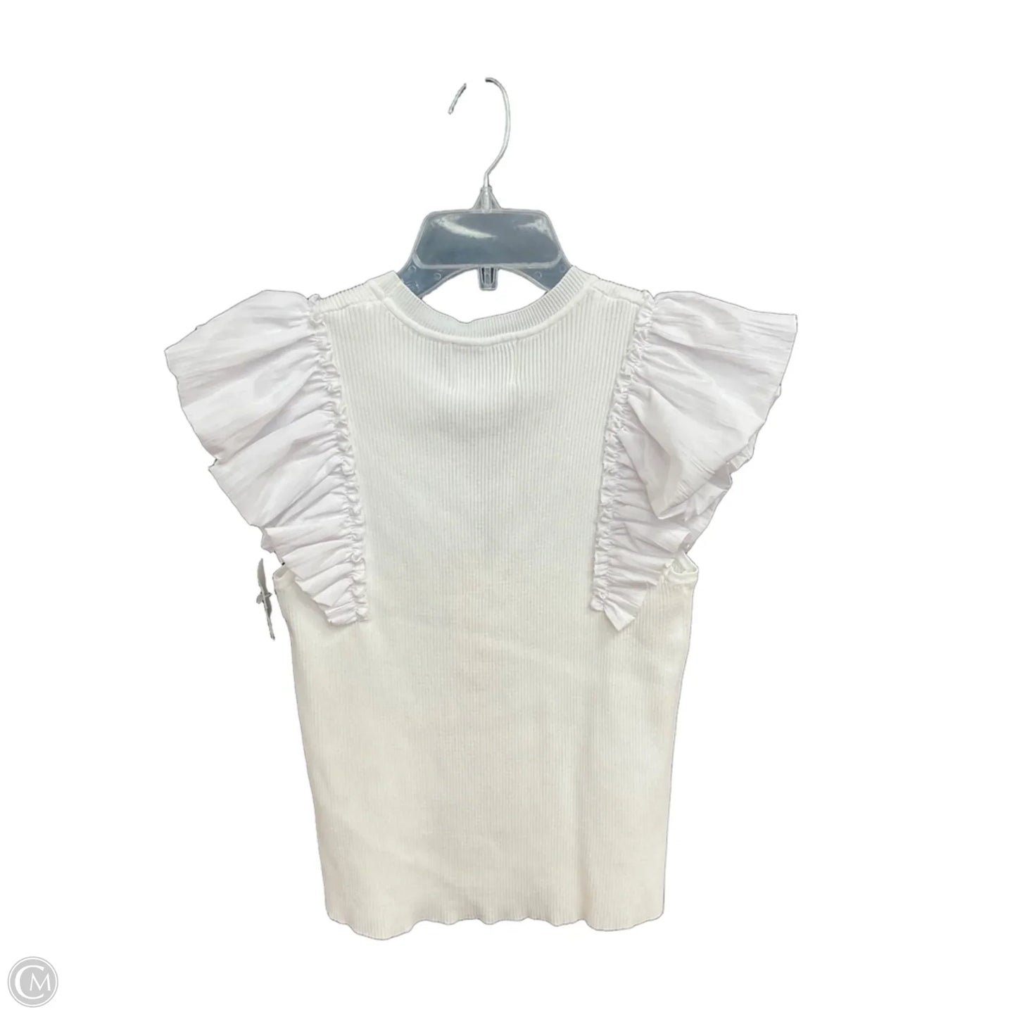 Top Sleeveless By Industry In White, Size: L
