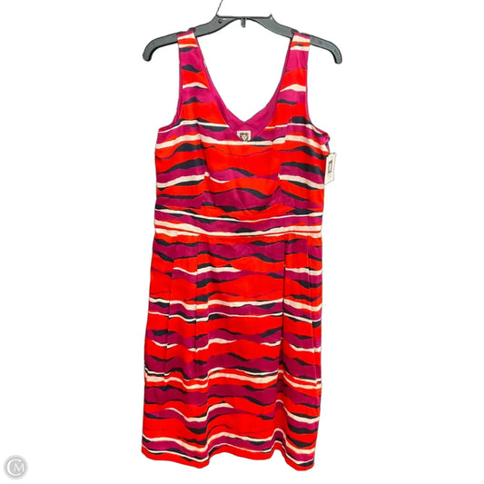 Dress Casual Maxi By Anne Klein In Pink, Size: L