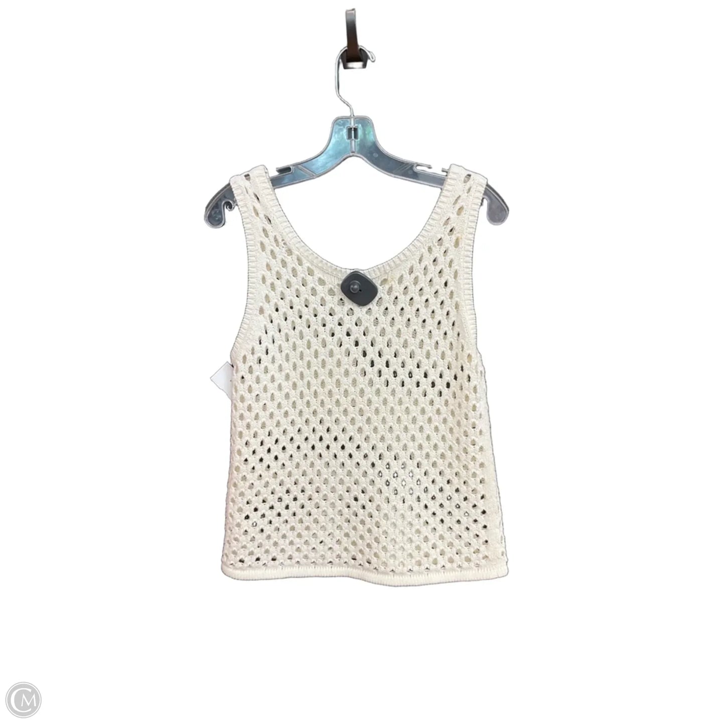 Top Sleeveless By Madewell In White, Size: S
