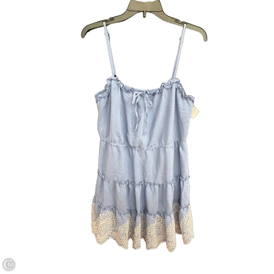 Dress Casual Maxi By Lily Rose In Blue, Size: Xl