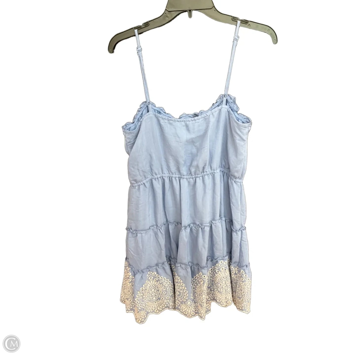 Dress Casual Maxi By Lily Rose In Blue, Size: Xl
