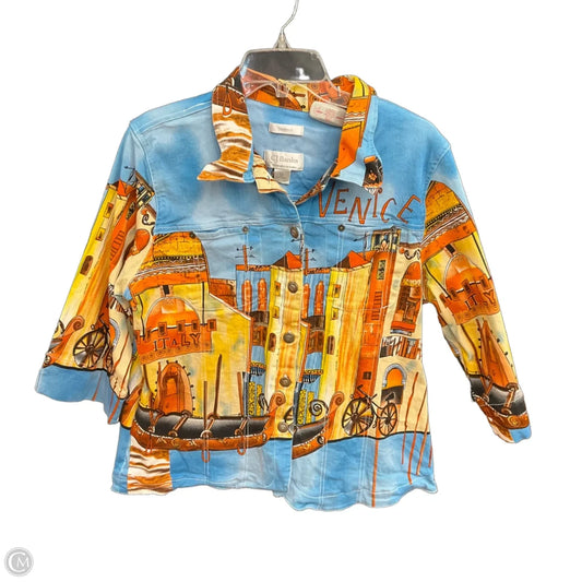 Jacket Denim By Cj Banks In Multi-colored, Size: 1x