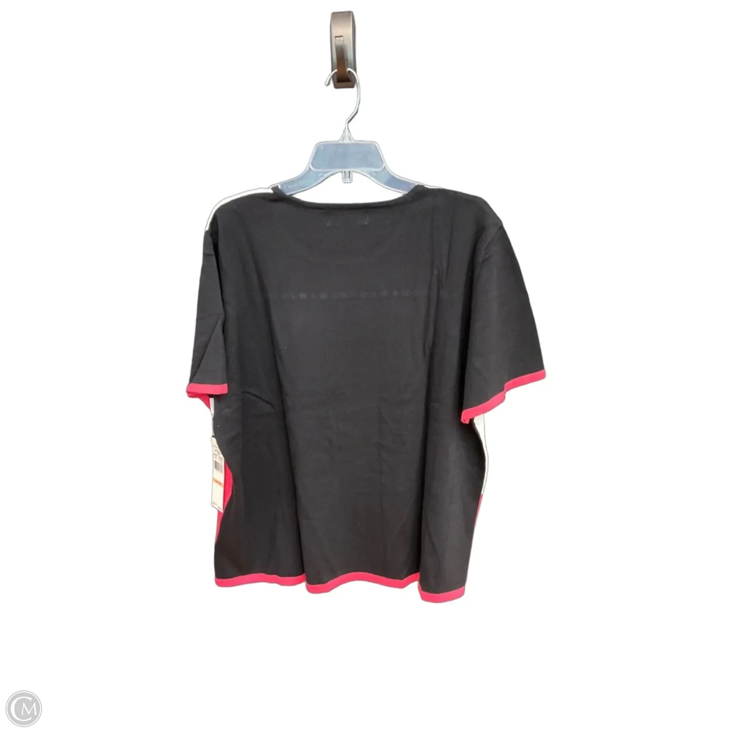 Top Short Sleeve By Alfred Dunner In Pink, Size: 2x