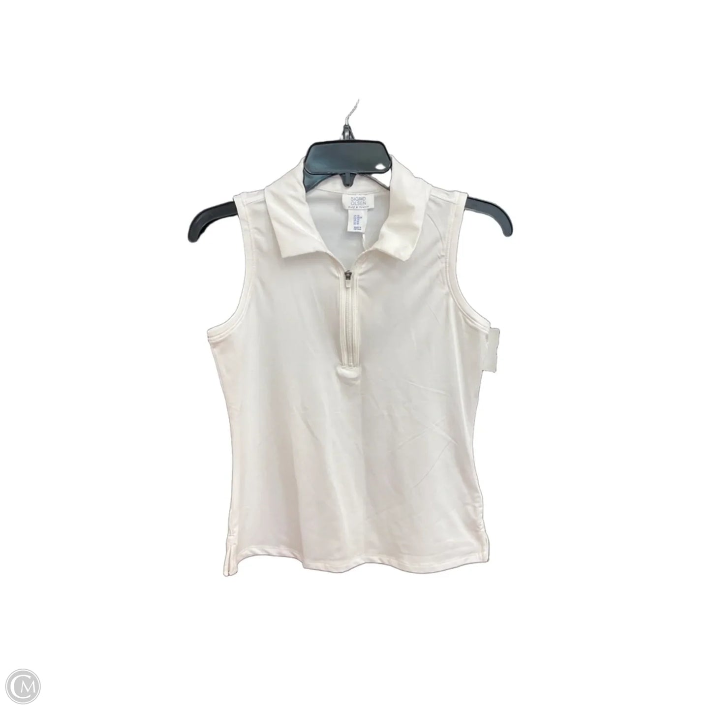 Athletic Top Short Sleeve By Sigrid Olsen In White, Size: Xs