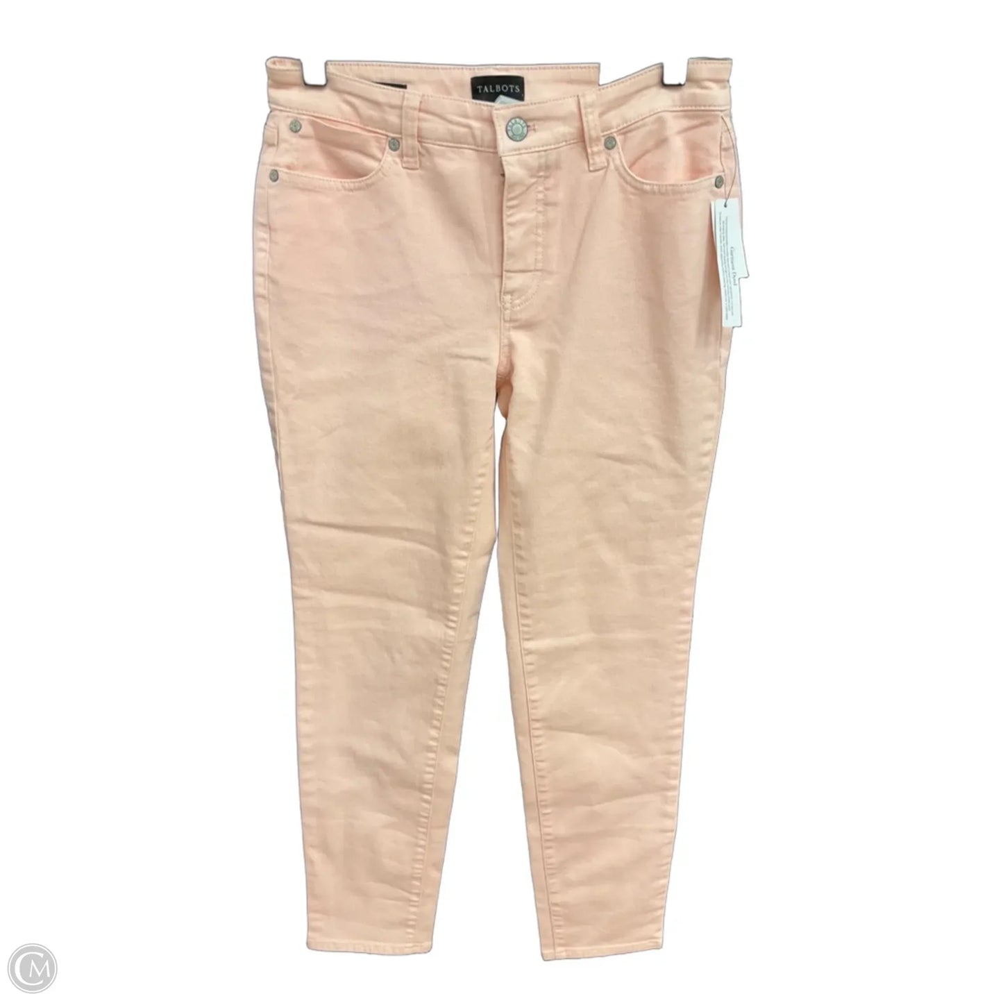 Jeans Straight By Talbots In Pink, Size: 2