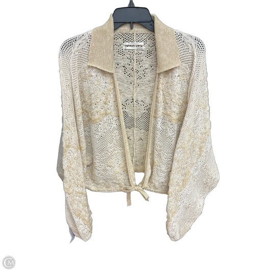 Cardigan By Anthropologie In Beige, Size: M