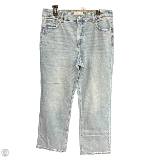 Jeans Straight By Loft In Blue, Size: 10