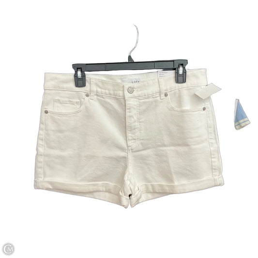 Shorts By Loft In White, Size: 10