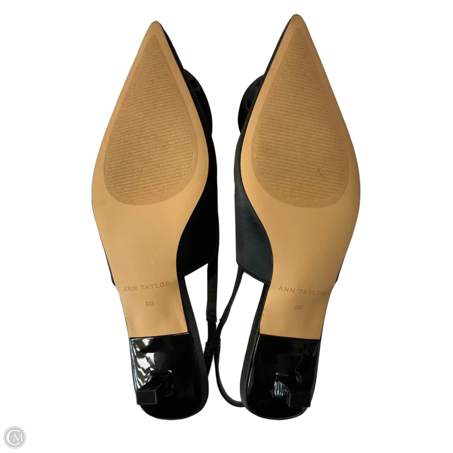 Shoes Heels Kitten By Ann Taylor In Black, Size: 8