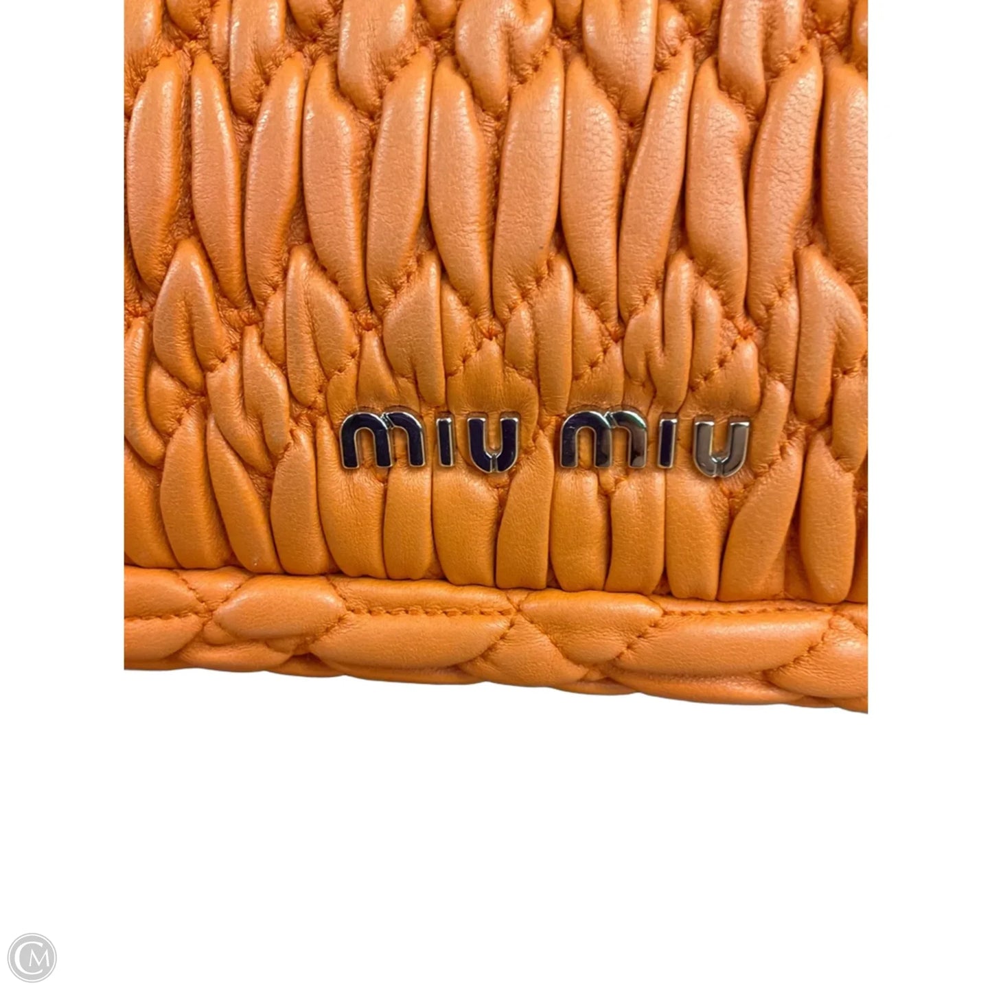 Handbag Luxury Designer By Miu Miu, Size: Medium