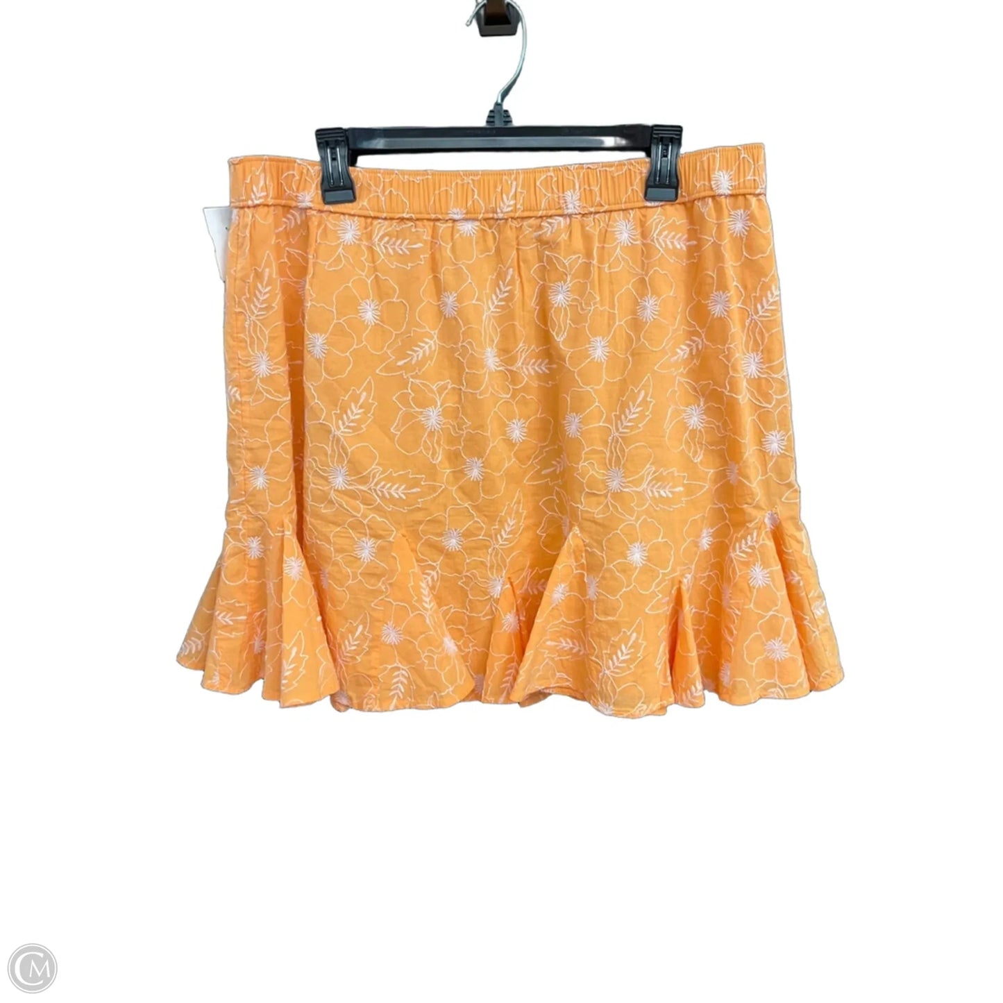 Skirt Maxi By Loft In Yellow, Size: L